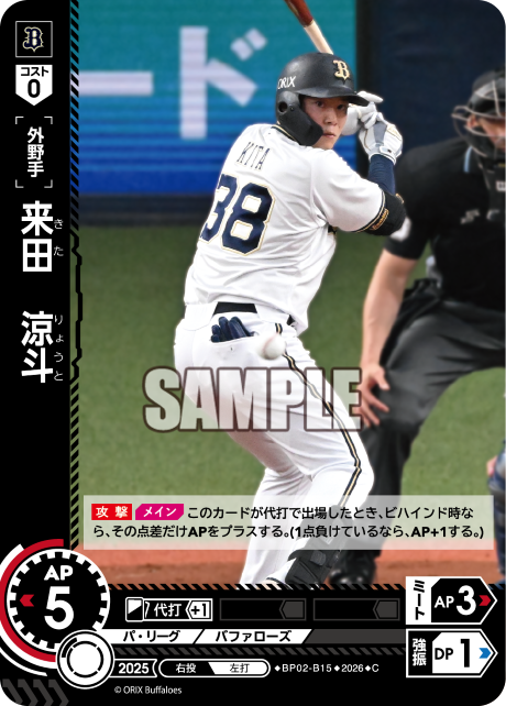 来田　涼斗