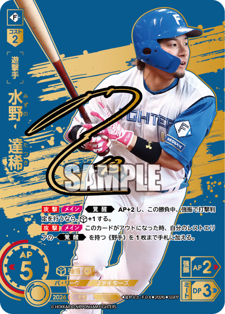 水野　達稀