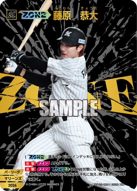 【ZONE】藤原　恭大
